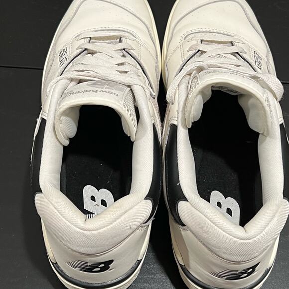 New Balance 550 Shoes in Cream Black Men's 11 - Picture 12 of 13